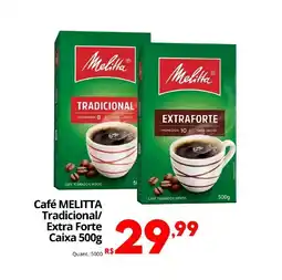 Althoff Supermercados Café MELITTA Tradicional/ Extra Forte Caixa oferta