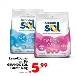 Althoff Supermercados Lava-Roupas em Pó GIRANDO SOL Pacote oferta