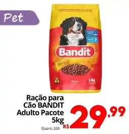 Althoff Supermercados Ração para Cão BANDIT Adulto Pacote oferta