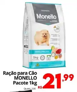 Althoff Supermercados Ração para Cão MONELLO Pacote oferta