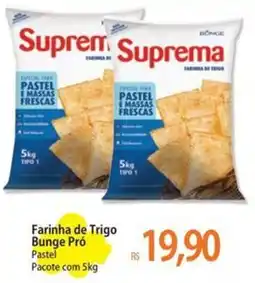 Atacadão Farinha de Trigo Bunge Pró Pastel oferta