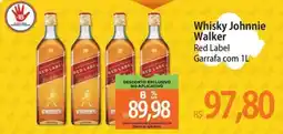 Atacadão Whisky Johnnie Walker Red Label Garrafa oferta