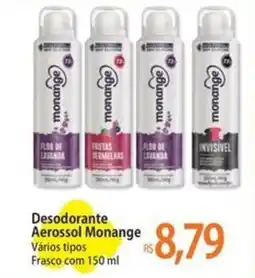 Atacadão Desodorante Aerossol Monange oferta