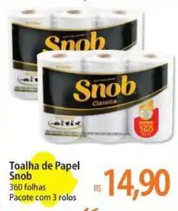 Atacadão Toalha de Papel Snob oferta