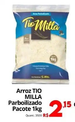 Althoff Supermercados Arroz TIO MILLA Parboilizado Pacote oferta