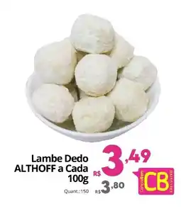 Althoff Supermercados Lambe Dedo ALTHOFF a Cada oferta