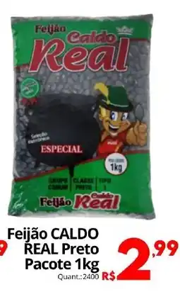 Althoff Supermercados Feijão CALDO REAL Preto Pacote oferta