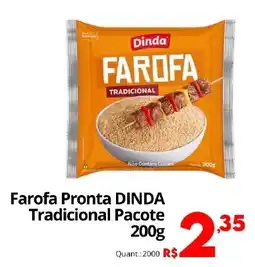 Althoff Supermercados Farofa Pronta DINDA Tradicional Pacote oferta