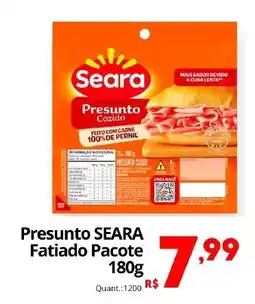 Althoff Supermercados Presunto SEARA Fatiado Pacote oferta
