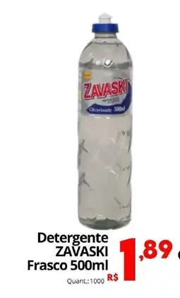 Althoff Supermercados Detergente ZAVASKI Frasco oferta