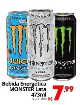 Althoff Supermercados Bebida Energética MONSTER Lata oferta
