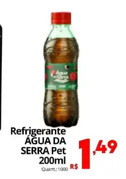 Althoff Supermercados Refrigerante AGUA DA SERRA Pet oferta