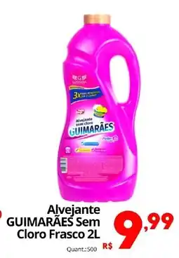 Althoff Supermercados Alvejante GUIMARÃES Sem Cloro Frasco oferta