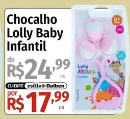 Supermercado Dalben Chocalho Lolly Baby Infantil oferta