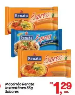 Fort Atacadista Macarrão Renata Instantâneo Sabores oferta