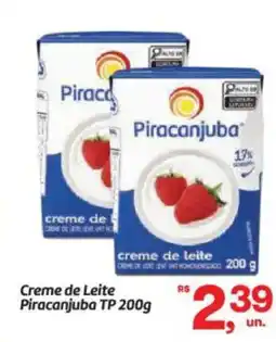 Fort Atacadista Creme de Leite Piracanjuba TP oferta
