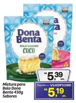 Fort Atacadista Mistura para Bolo Dona Benta Sabores oferta