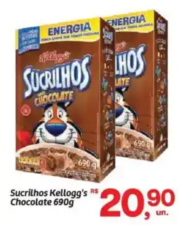 Fort Atacadista Sucrilhos Kellogg's Chocolate oferta