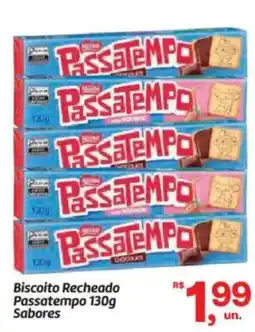 Fort Atacadista Biscoito Recheado Passatempo Sabores oferta