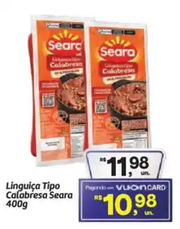 Fort Atacadista Linguiça Tipo Calabresa Seara oferta