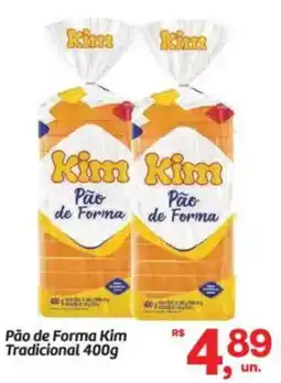 Fort Atacadista Pão de Forma Kim Tradicional oferta