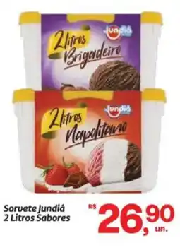 Fort Atacadista Sorvete Jundiá Sabores oferta
