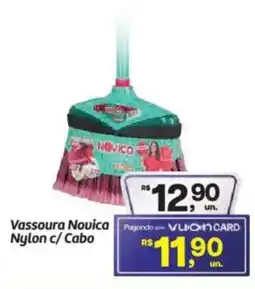 Fort Atacadista Vassoura Novica Nylon c/Cabo oferta