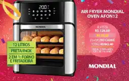 Lojas Cem Air fryer mondial oven afon12 oferta