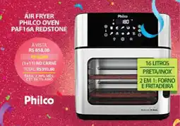 Lojas Cem Air fryer philco oven paf16a redstone oferta