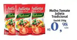 Supermercados Mateus Molho Tomate Julieta Tradicional Sachê oferta