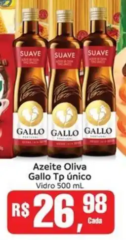 Supermercados Mateus Azeite Oliva Gallo Tp único Vidro oferta