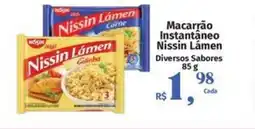 Supermercados Mateus Macarrão Instantâneo Nissin Lámen Diversos Sabores oferta