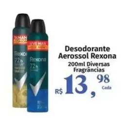 Supermercados Mateus Desodorante Aerossol Rexona Diversas Fragrâncias oferta