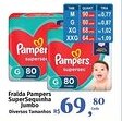 Supermercados Mateus Fralda Pampers SuperSequinha Jumbo Diversos Tamanhos oferta