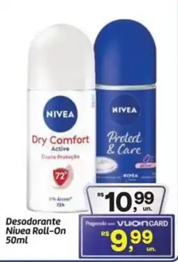 Fort Atacadista Desodorante Nivea Roll-On oferta