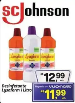 Fort Atacadista Desinfetante Lysoform oferta