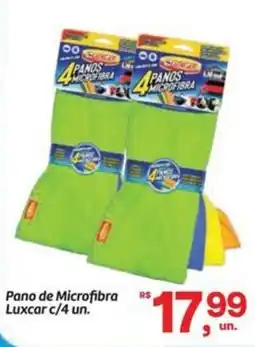 Fort Atacadista Pano de Microfibra Luxcar c/4 un. oferta