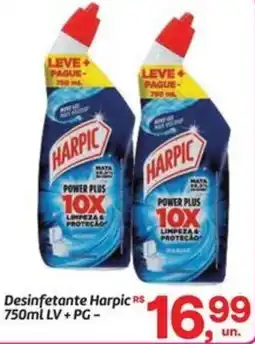 Fort Atacadista Desinfetante Harpic oferta