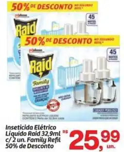 Fort Atacadista Inseticida Elétrico Líquido Raid oferta