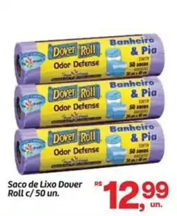 Fort Atacadista Saco de Lixo Douer Roll c/50 un. oferta