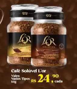Supermercados Mateus Café Solúvel L'or oferta