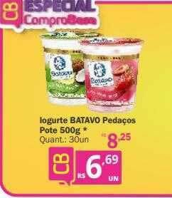 Althoff Supermercados Iogurte Batavo Pedaços oferta