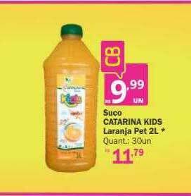 Althoff Supermercados Suco Catarina Kids Laranja oferta