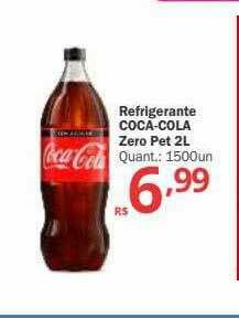 Althoff Supermercados Refrigerante Coca-cola Zero oferta
