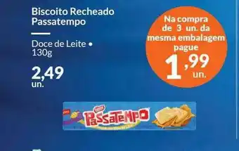 Zaffari Biscoito Recheado Passatempo oferta