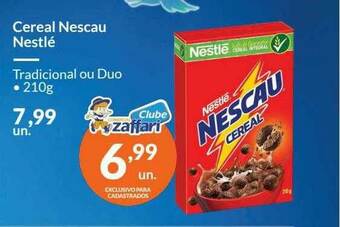 Zaffari Cereal Nescau Nestlé oferta