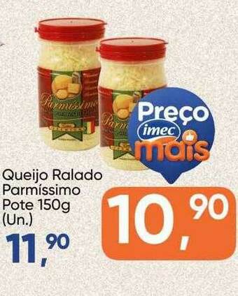 Imec Supermercados Queijo Ralado Parmissimo oferta