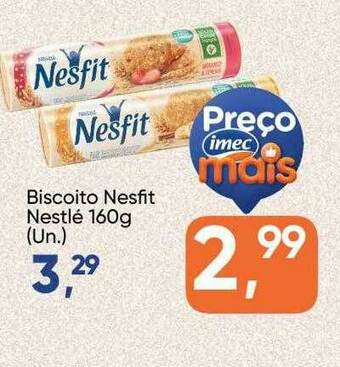 Imec Supermercados Biscoito Nesfit Nestlé oferta