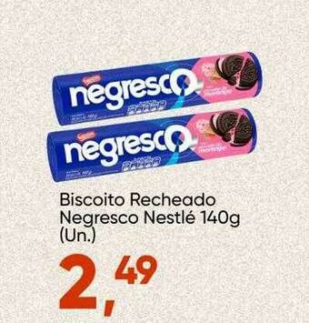 Imec Supermercados Biscoito Recheado Negresco Nestlé oferta