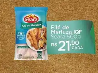 Muffato Filé De Merluza Iqf Seara oferta